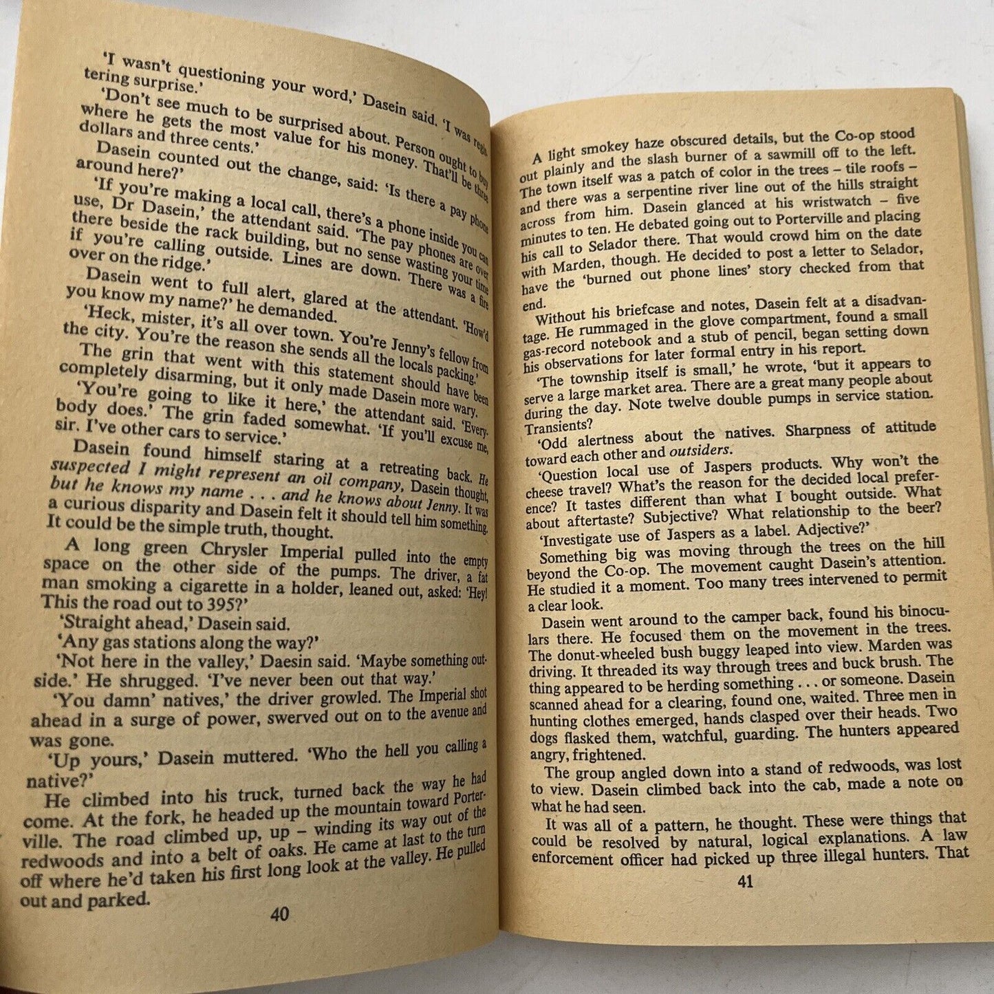 The Santaroga Barrier by Frank Herbert 1971 Novel