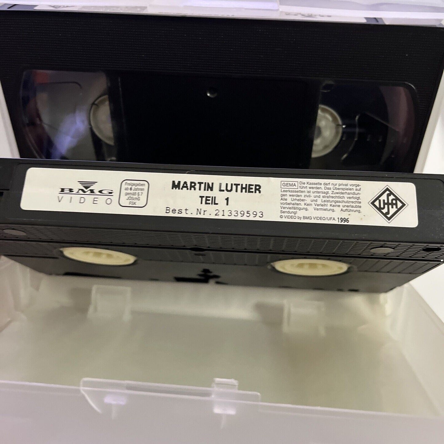 ZDF Profile Martin Luther VHS PAL 2-Tape Cassette German