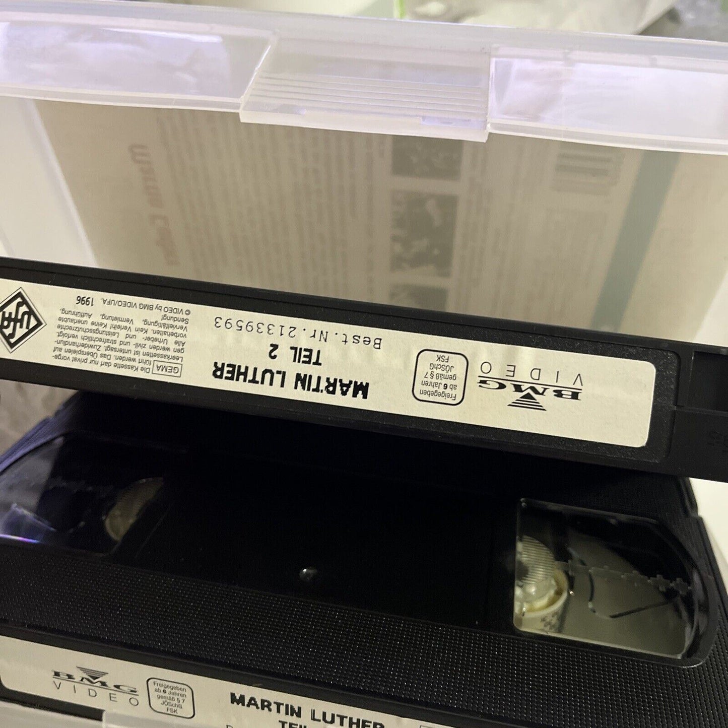 ZDF Profile Martin Luther VHS PAL 2-Tape Cassette German