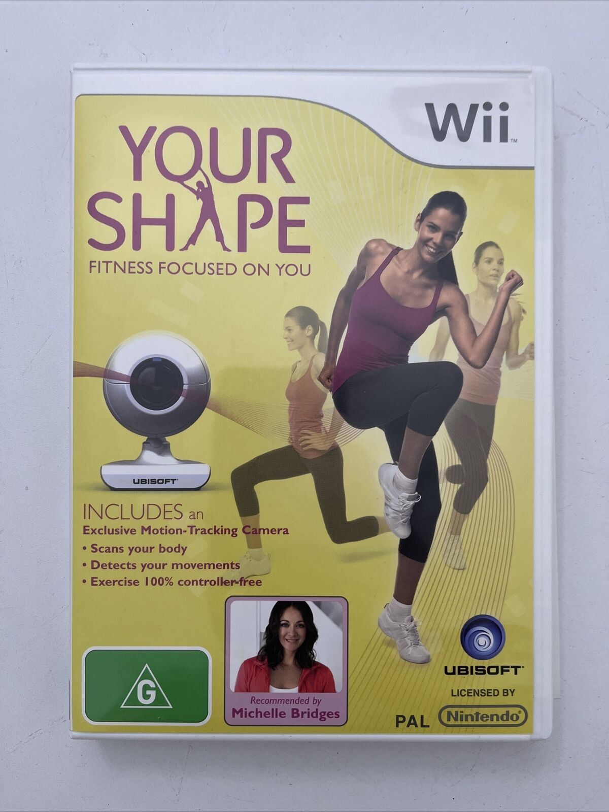 Your Shape Fitness with USB Camera Bundle - Nintendo Wii PAL Lose Weight Game