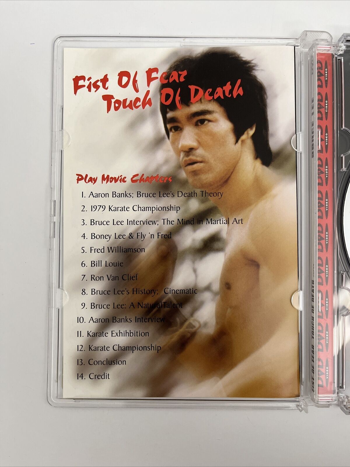 Fist of Fear, Touch of Death (DVD, 1980) Bruce Lee Documentary All Regions