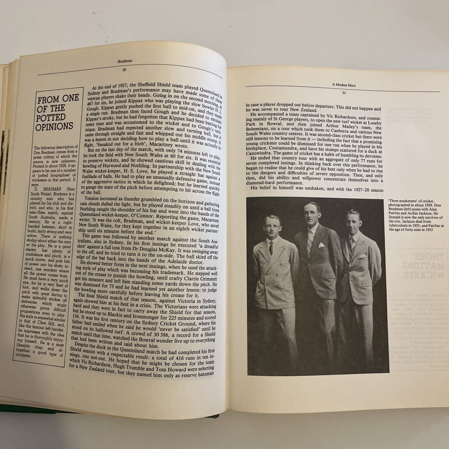 Bradman: The Illustrated Biography by Michael Page (Hardcover, 1983)