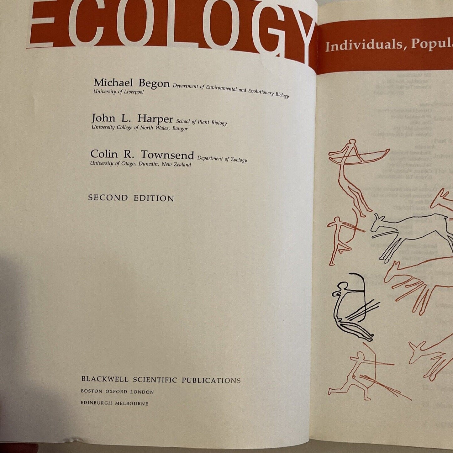 Ecology: Individuals, Populations and Communities by Colin R. Townsend, John L.