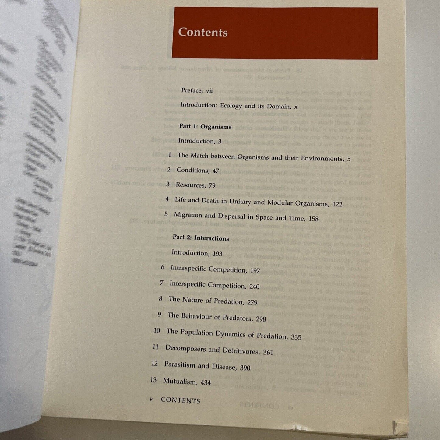 Ecology: Individuals, Populations and Communities by Colin R. Townsend, John L.