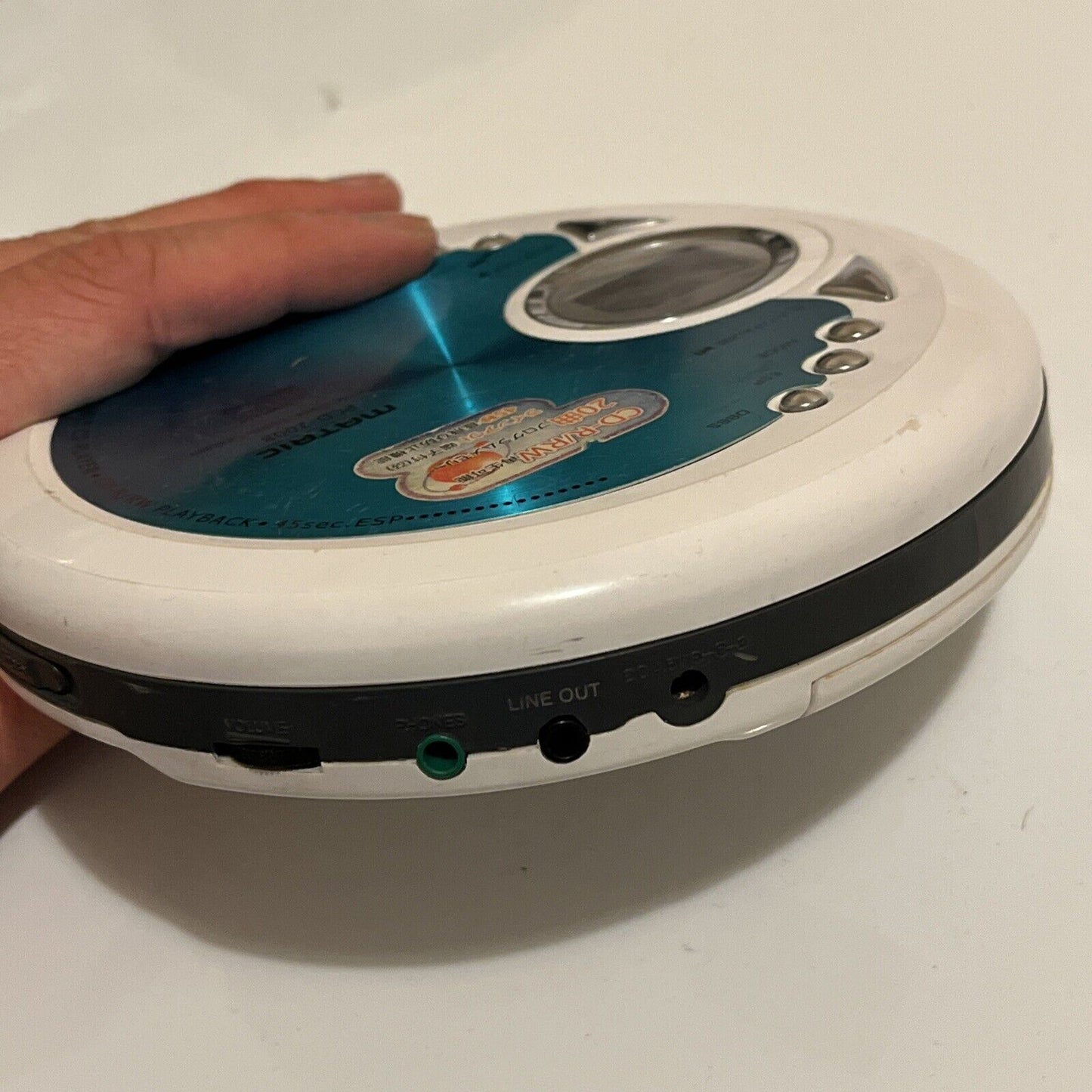 Matric PCD-2008 Portable CD Player *For Parts Or Repair