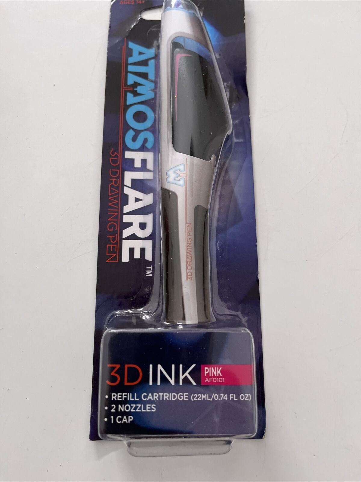 Atmos Flare 3D Ink Refill Cartridge Pink AF0101