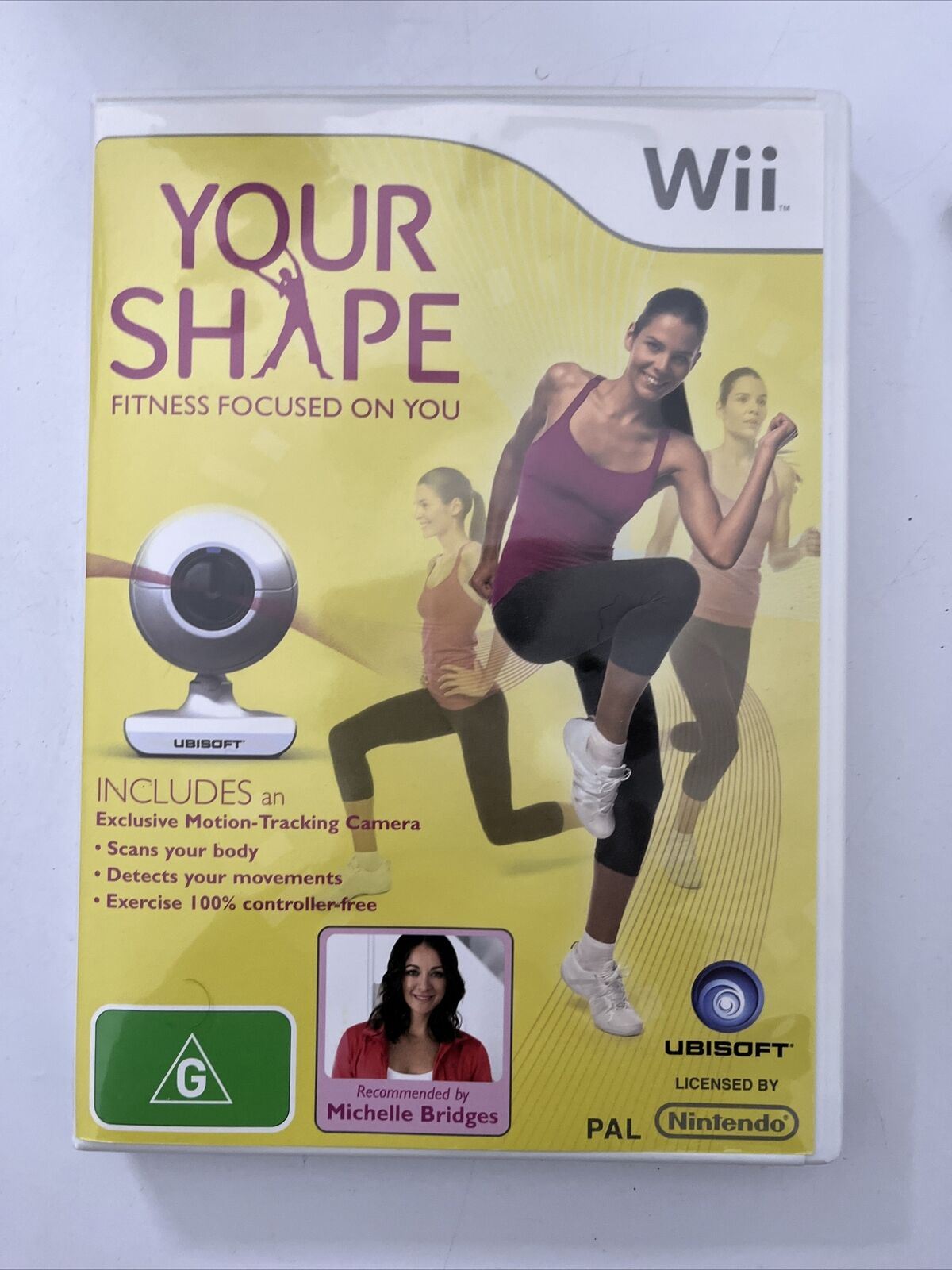 Your Shape: Featuring Michelle Bridges - Nintendo Wii PAL Game + Camera