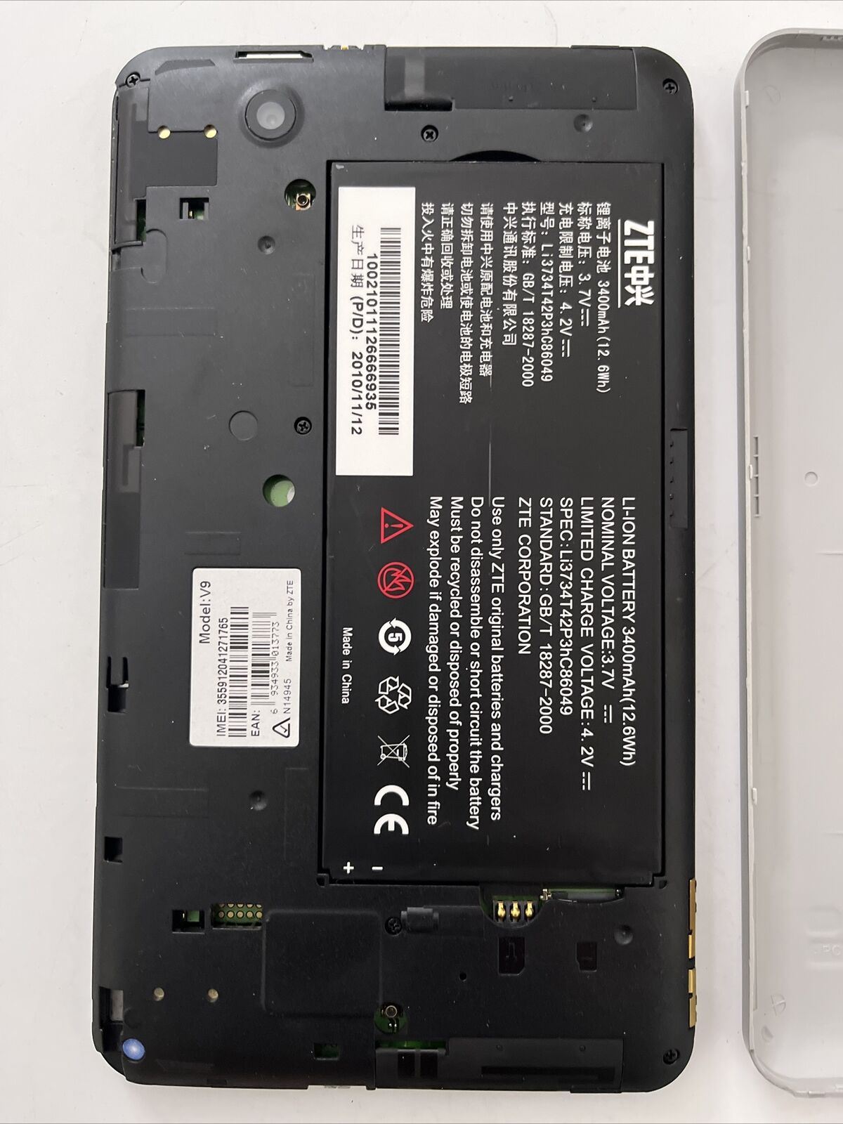 Optus ZTE Tablet V9 - 7 inch Wi-Fi 3G Android 512MB