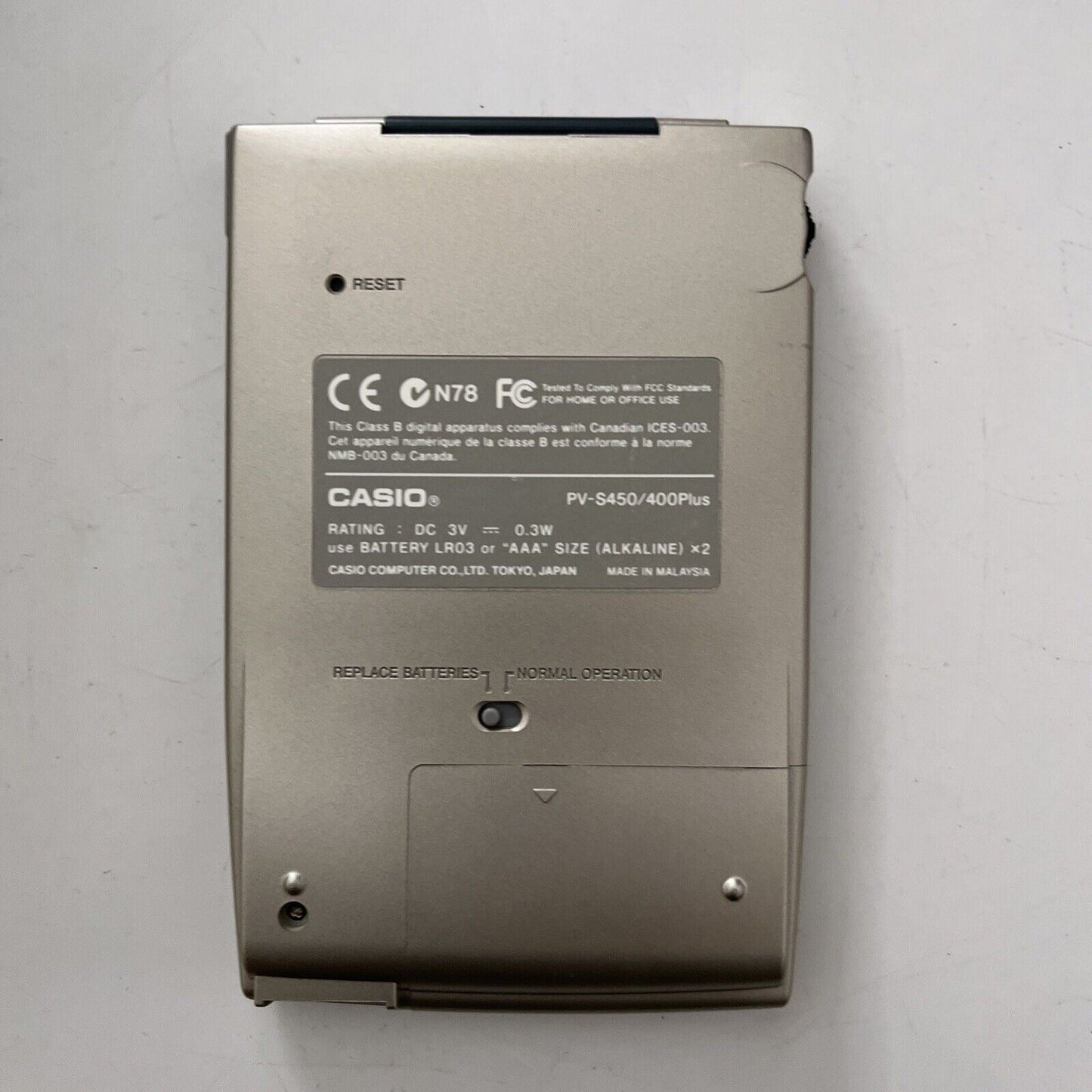 Casio Pocket Viewer PV-S450 Organiser Retro Vintage