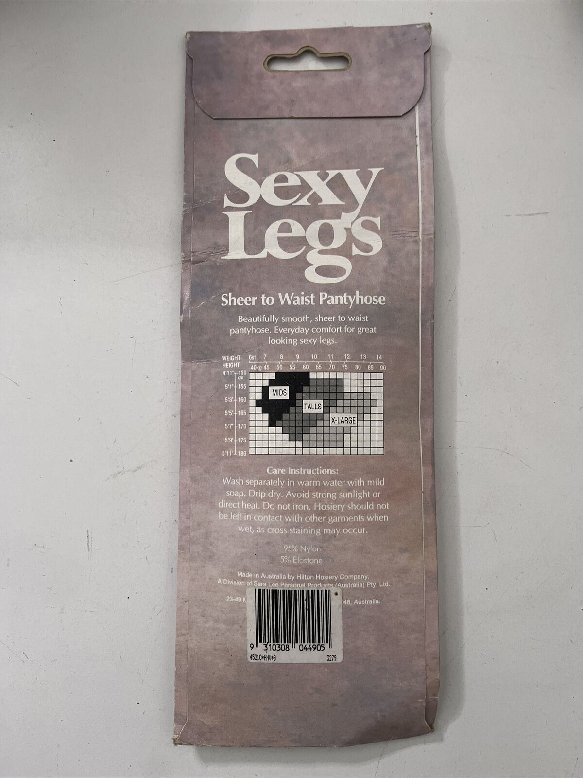 SEXY LEGS Pantyhose - Hazy Navy Mids Sheer To Waist Pantyhose NEW