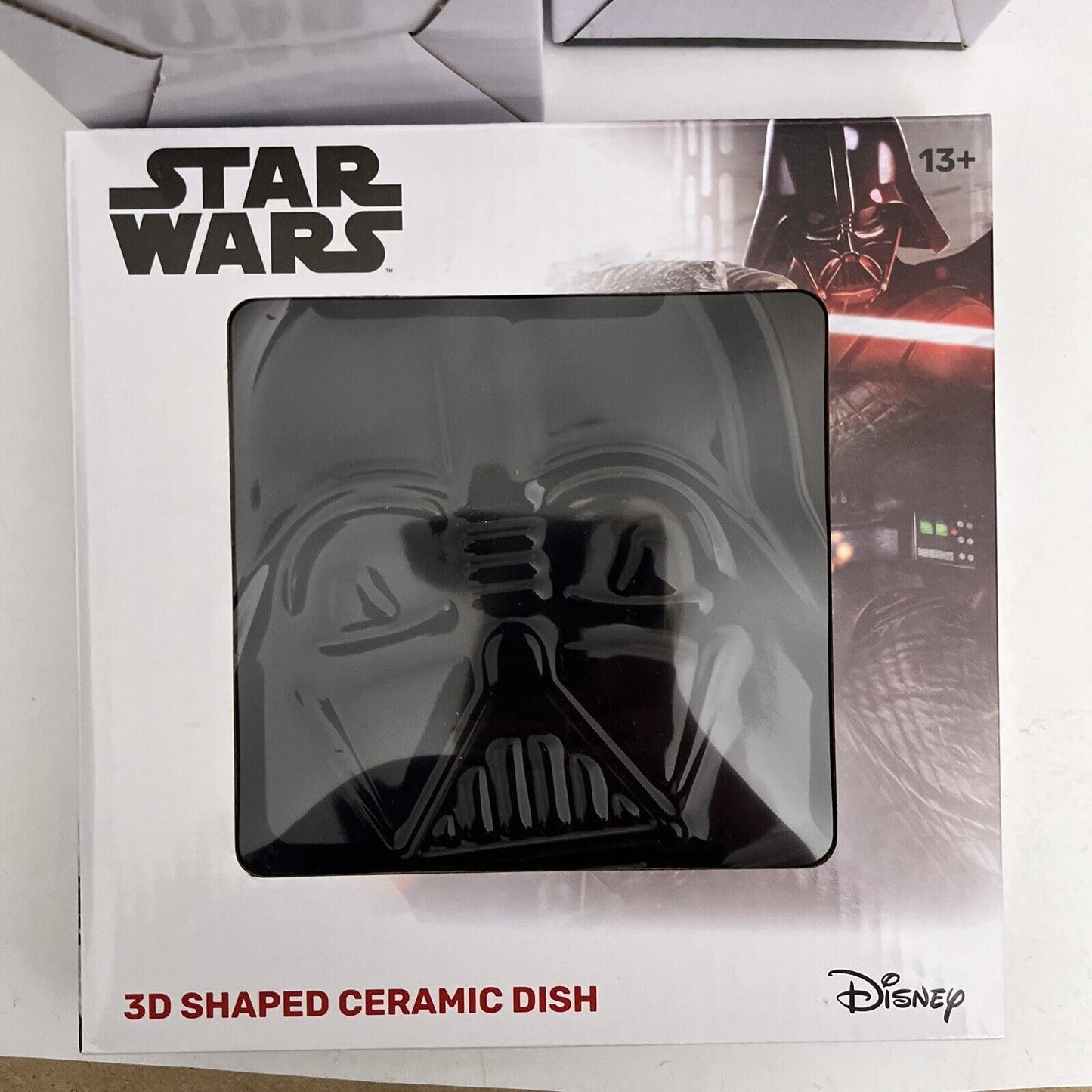 NEW Star Wars 3D Storm Trooper Mug, 2x Egg Cup & Darth Vader Ceramic Dish