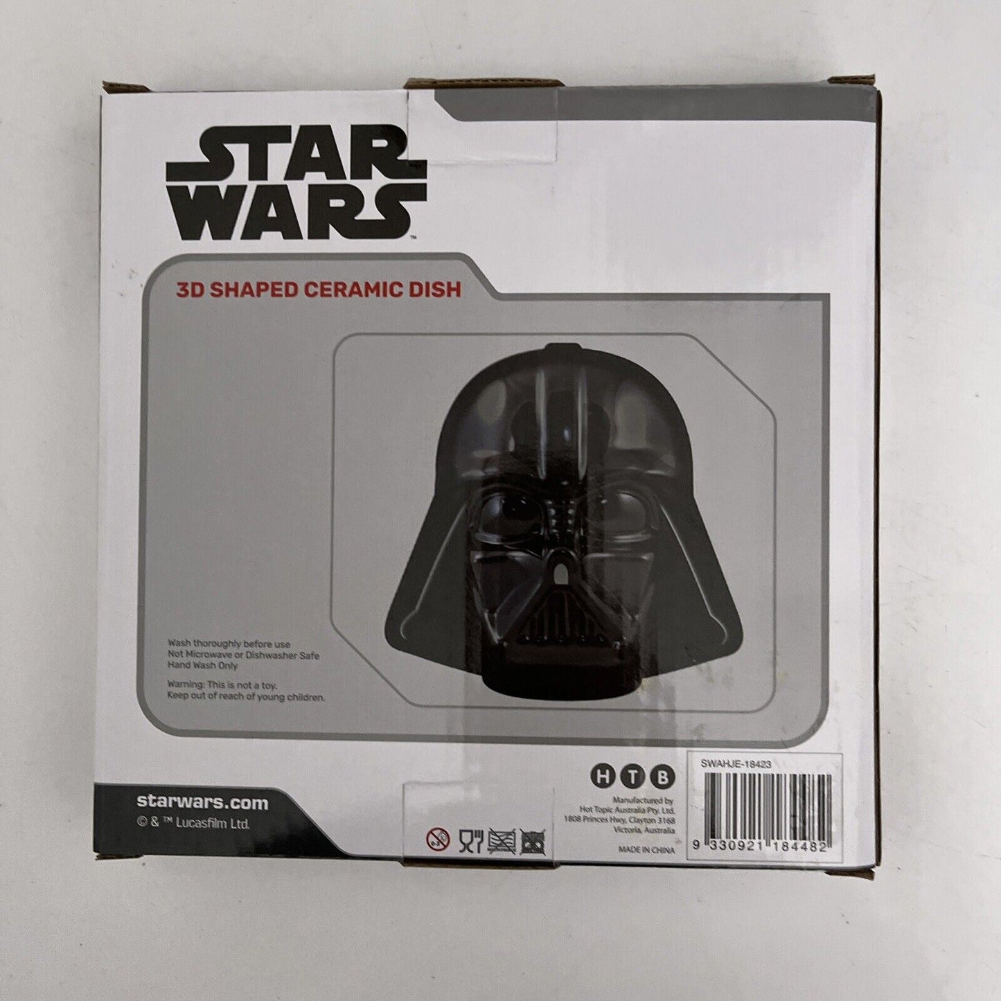 Official Star Wars 3D Ceramic R2-D2 + BB-8 Mug & Darth Vader Ceramic Dish NEW