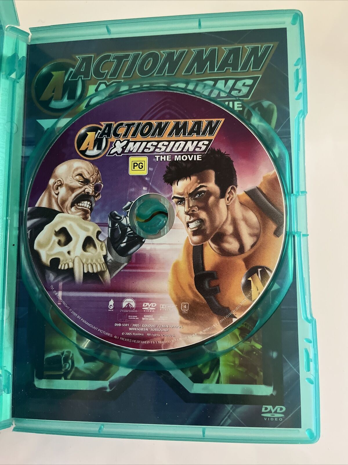 Action Man X Missions The Movie DVD Region 4