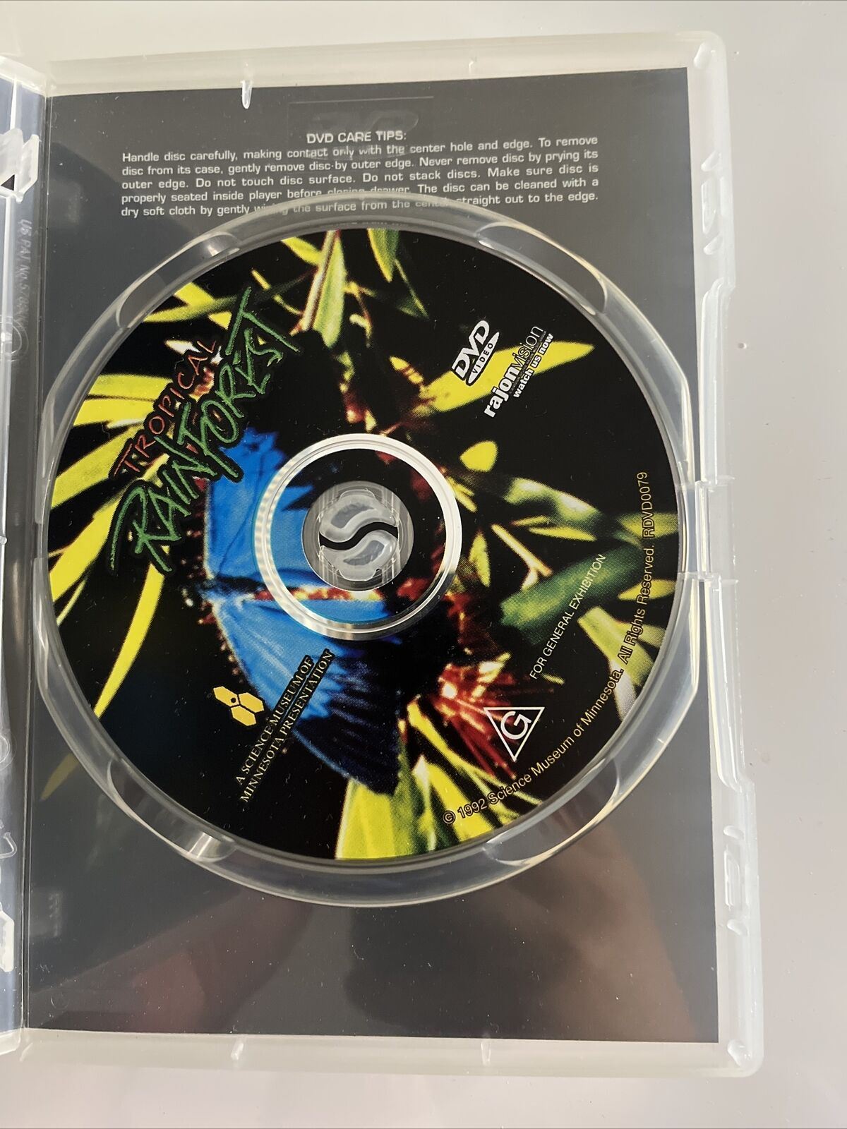 Imax - Tropical Rainforest (DVD, 1992) Documentary Region 4