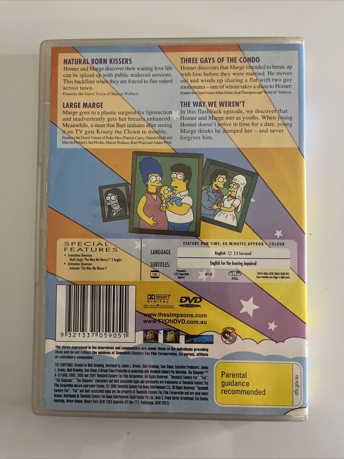 The Simpsons - Kiss & Tell (DVD) Region 4