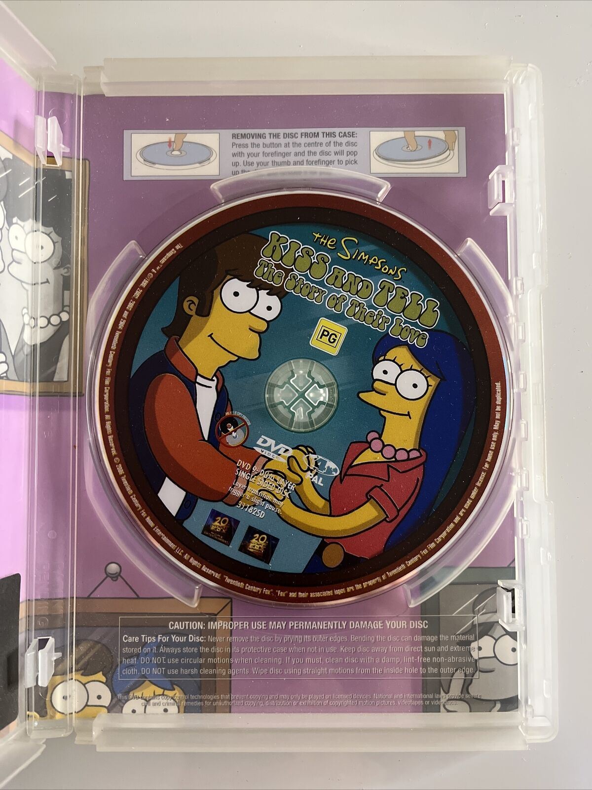 The Simpsons - Kiss & Tell (DVD) Region 4
