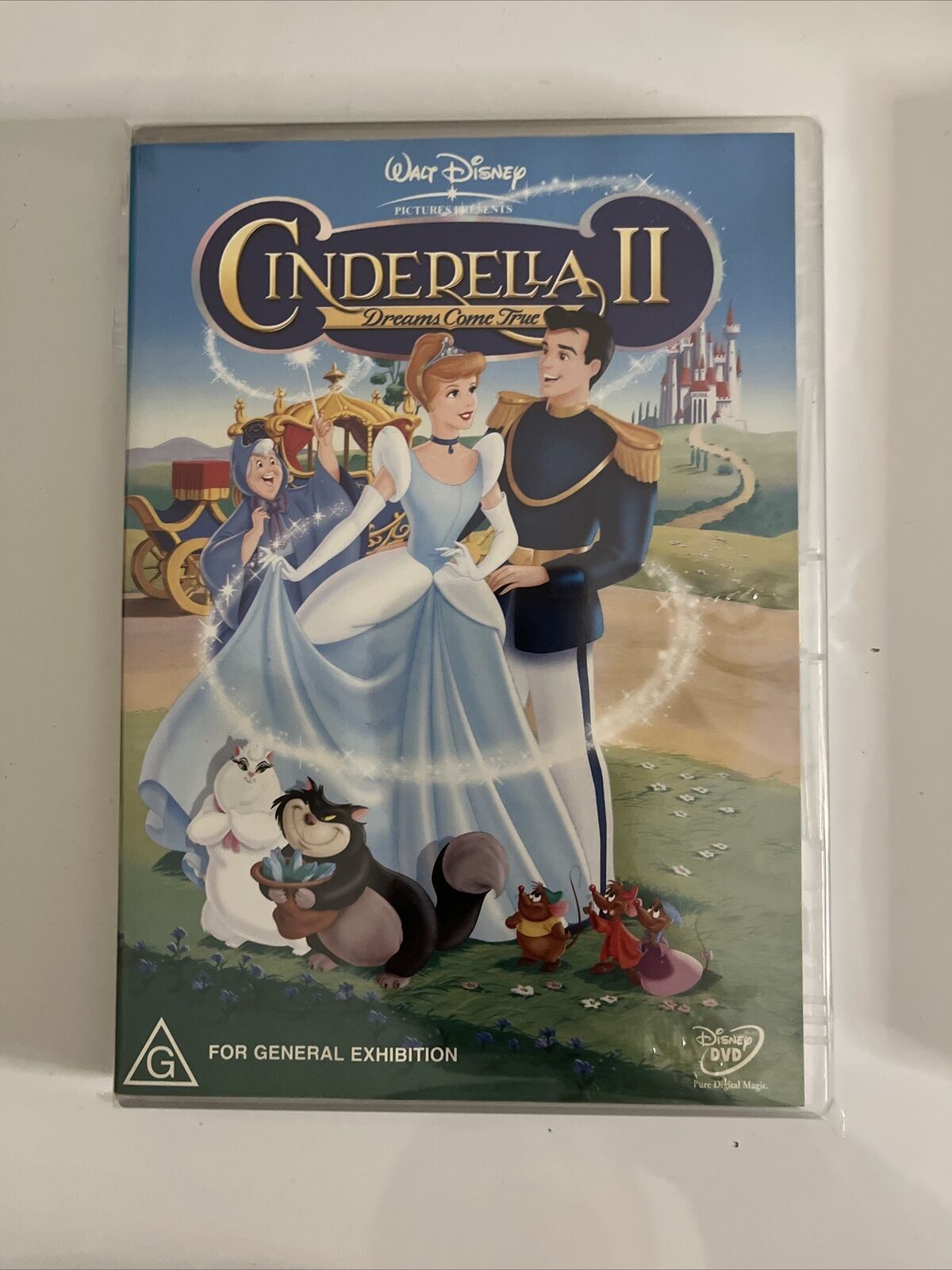 Walt Disney Cinderella 2 & 3: Dreams Come True (DVD) NEW Region 4