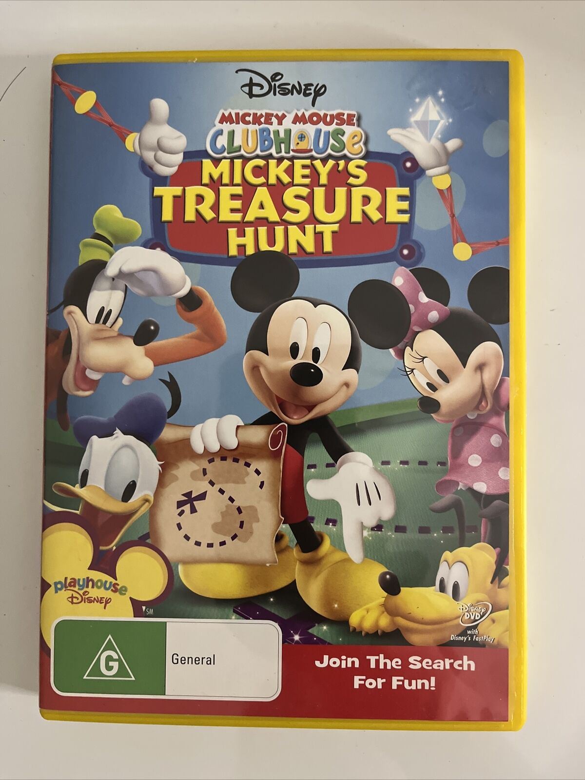 Mickey Mouse Clubhouse - Mickeys Treasure Hunt DVD 2006 (Original) - DVD  PLANET STORE