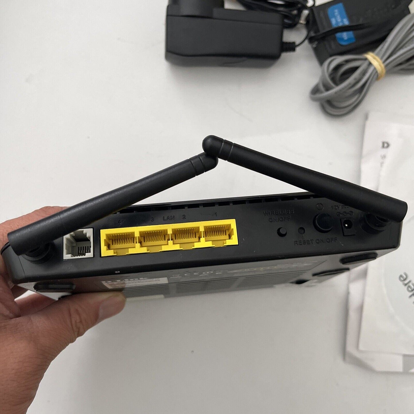D-Link DSL-2740M Wireless N300 ADSL2+ Modem Router
