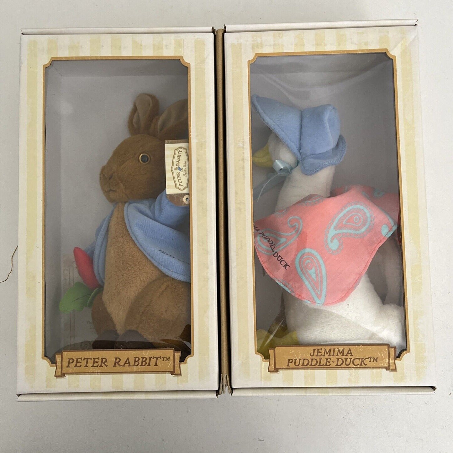 Peter Rabbit Beatrix Potter Plush Characters Classic Collection 110 Years
