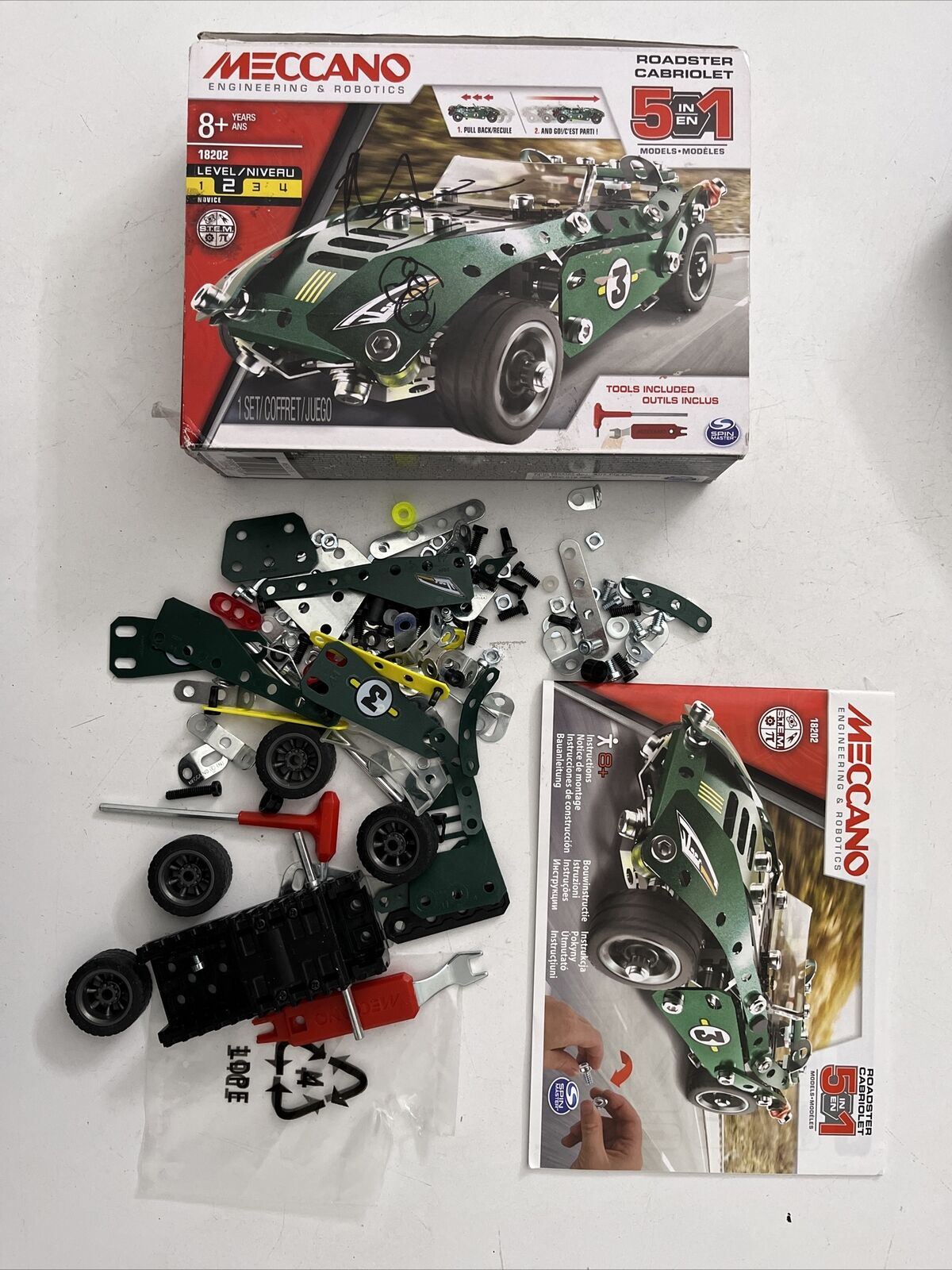 Meccano 5 best sale in 1