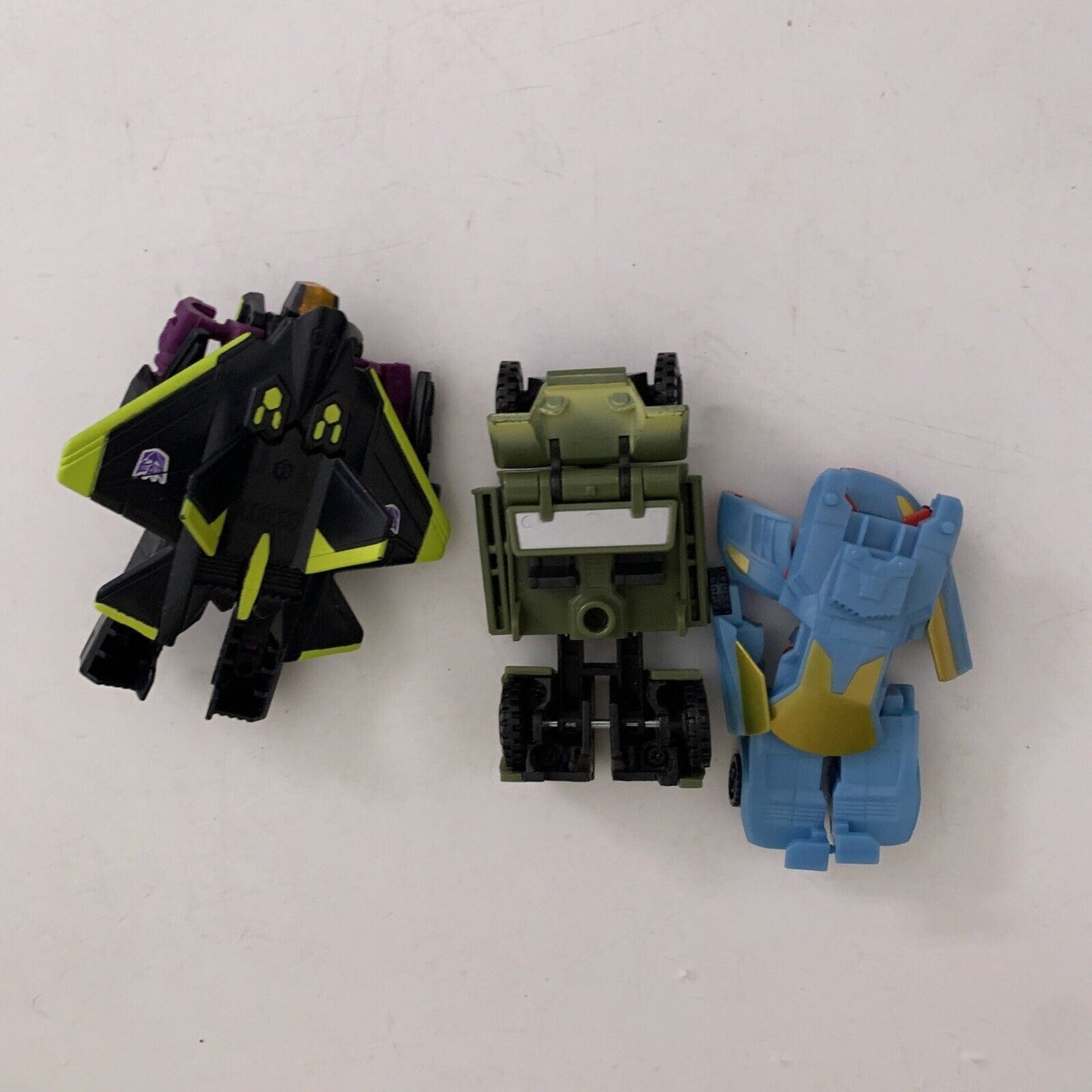 3x Transformer Rollbar 2001, Hot Shot 2005, Wind Sheer 2000 Action Figure 10cm