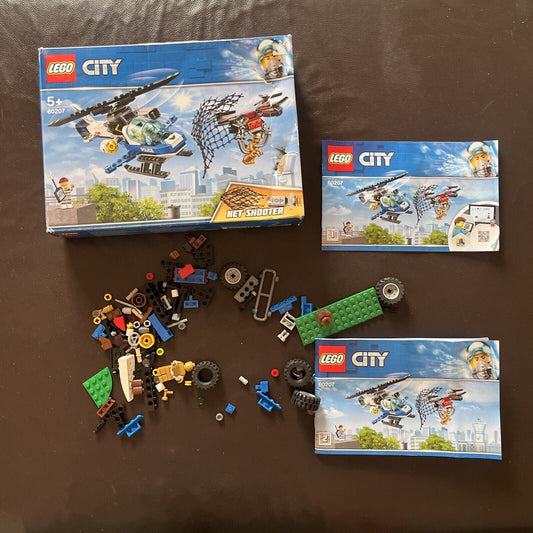 LEGO City Sky Police Drone Chase Set (60207) *Incomplete Missing Pieces*
