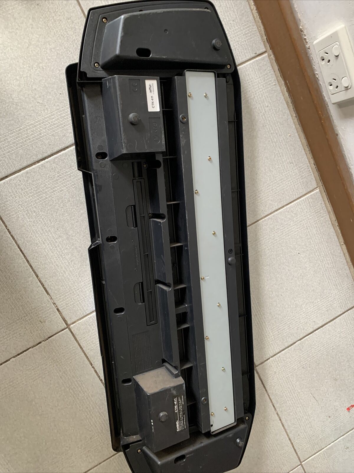 Casio CTK-411 MIDI Electronic Portable Musical Keyboard 100 Song + AC Adapter