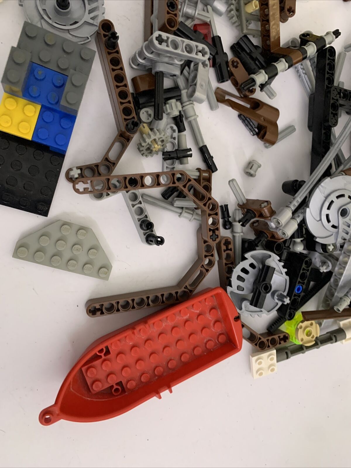Lego Bulk Lot Genuine Assorted Space Gears Boat 735g