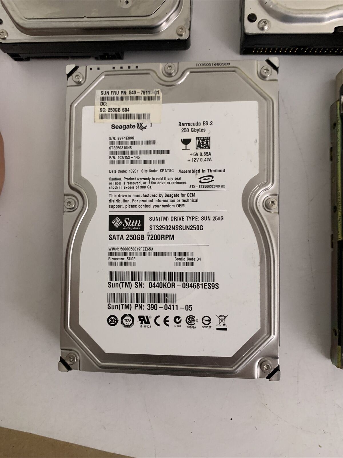 11x HDD IDE SATA Internal Hard Drive Bulk Lot 545MB up to 500GB