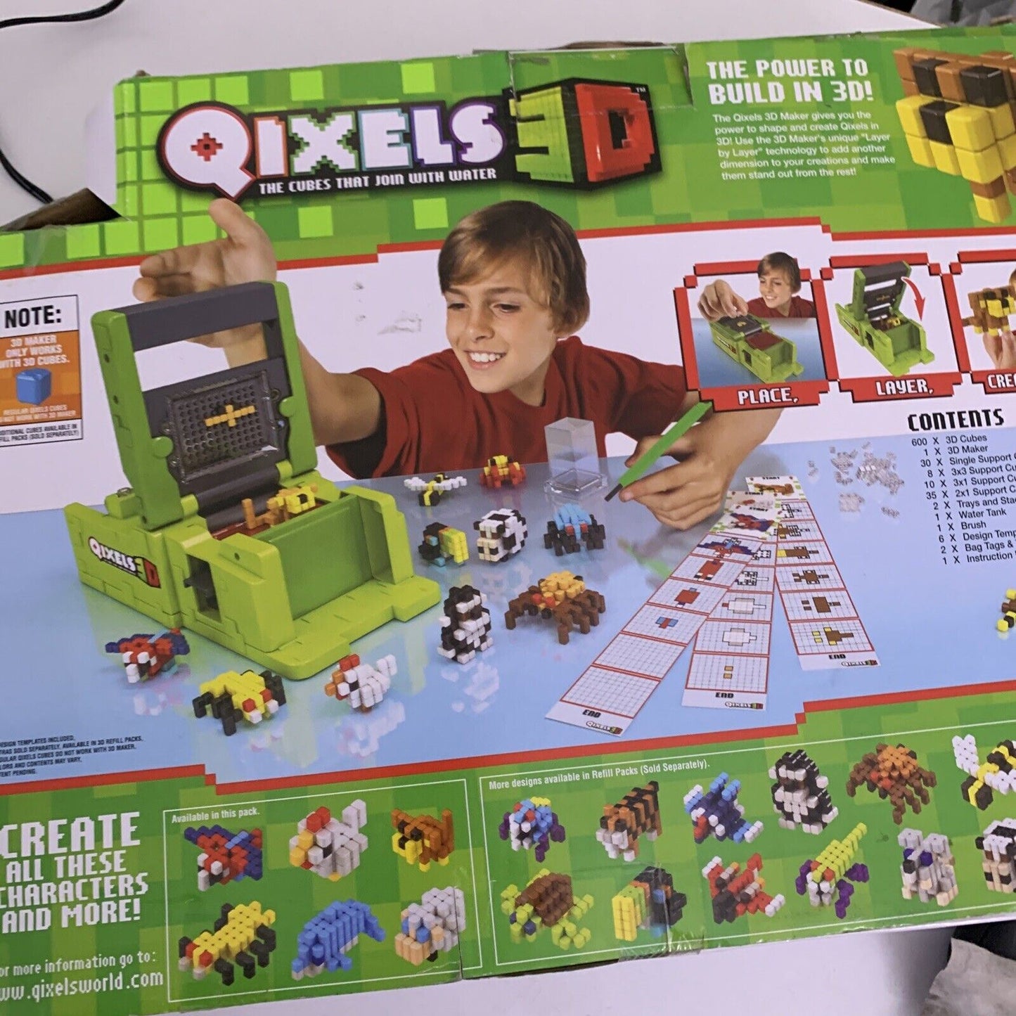 Qixels 3D Maker with Extra Qixels