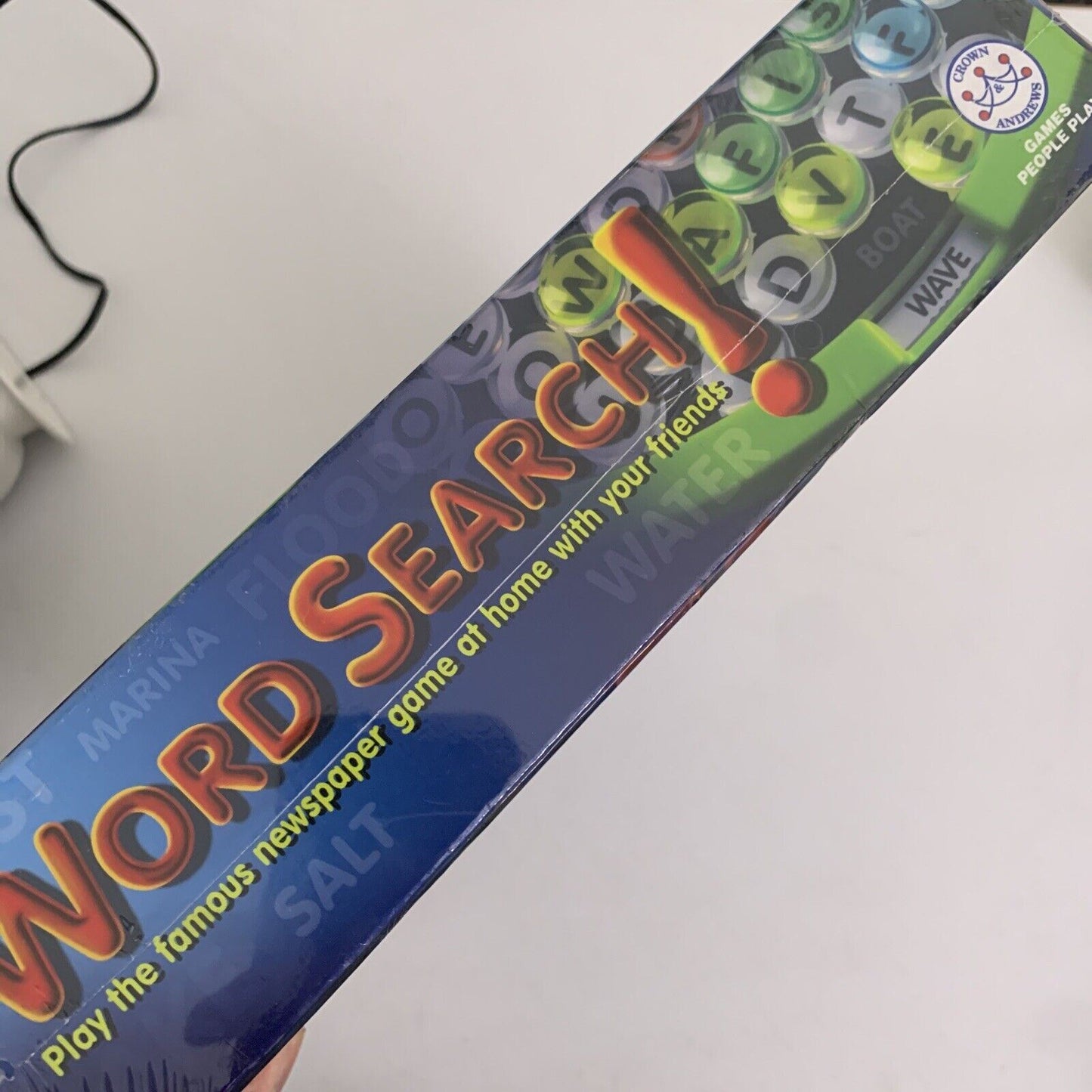 *New Sealed* Word Search - Play The Famous Newspaper Board Game Crown & Andrews