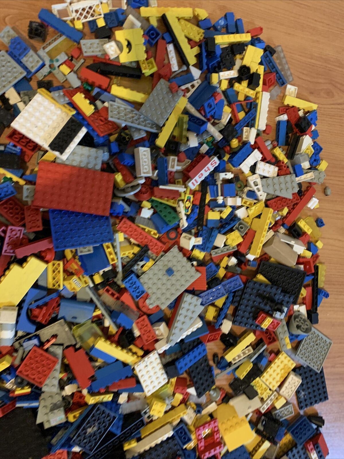 Lego Bulk Lot Set 2.6kg Various Large Pieces & Small Pieces Various