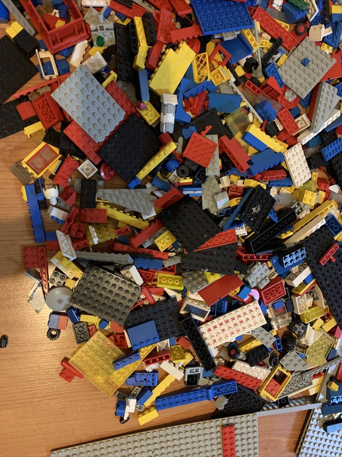 Lego Bulk Lot Set 2.6kg Various Large Pieces & Small Pieces Various