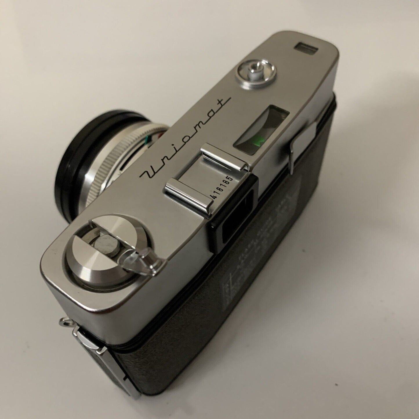 Vintage Minolta Uniomat III 35mm Film Camera Lens Rokkor 1:2.8/45mm 1965