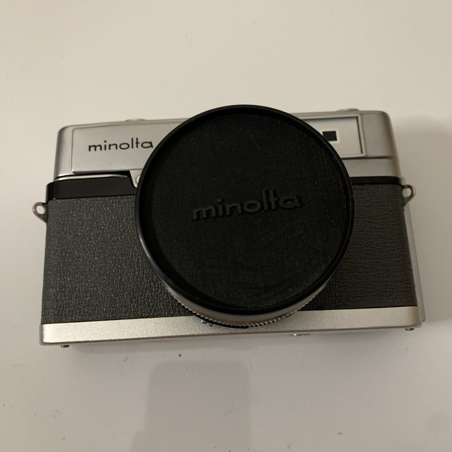 Vintage Minolta Uniomat III 35mm Film Camera Lens Rokkor 1:2.8/45mm 1965