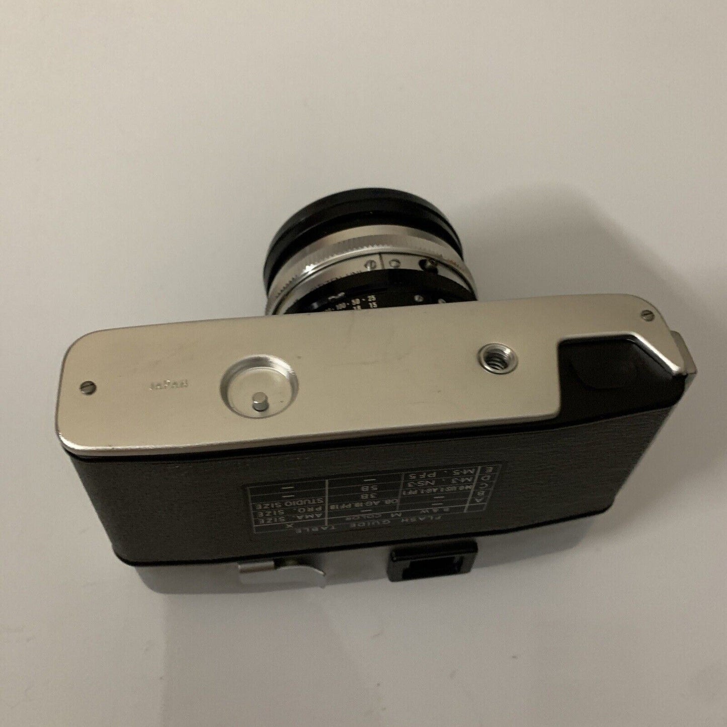 Vintage Minolta Uniomat III 35mm Film Camera Lens Rokkor 1:2.8/45mm 1965
