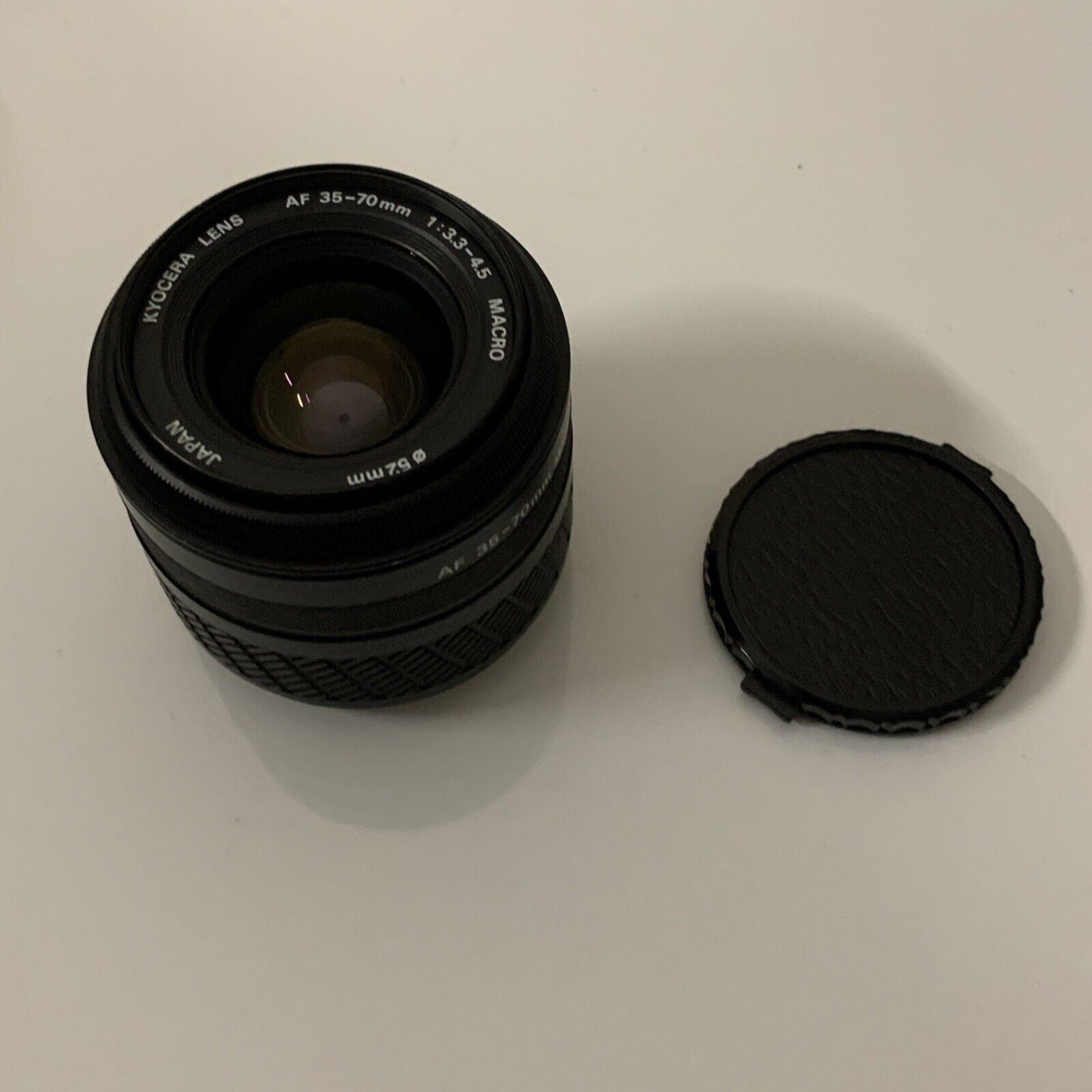 Kyocera Lens AF 35-70mm 1:3.3-4.5 Macro 52mm Made In Japan
