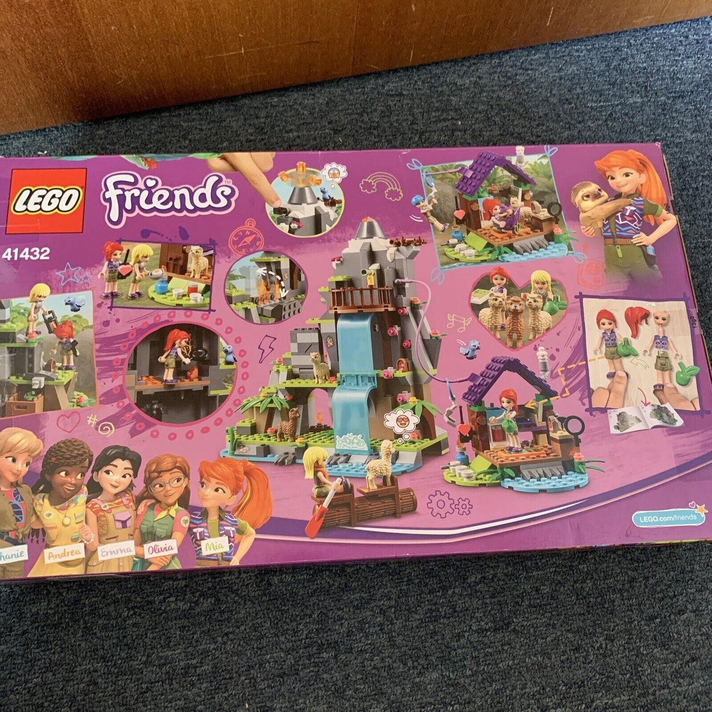 LEGO Friends Alpaca Mountain Jungle Rescue 41432