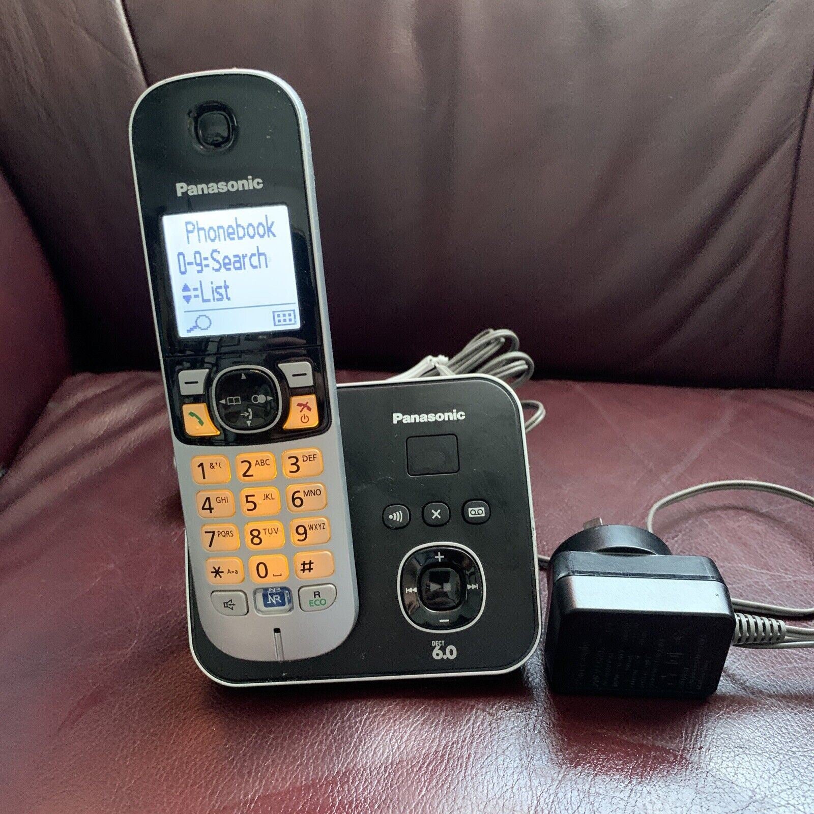 Panasonic KXTG6821AL Cordless Phone Answering Machine NBN Compatible Retro Unit