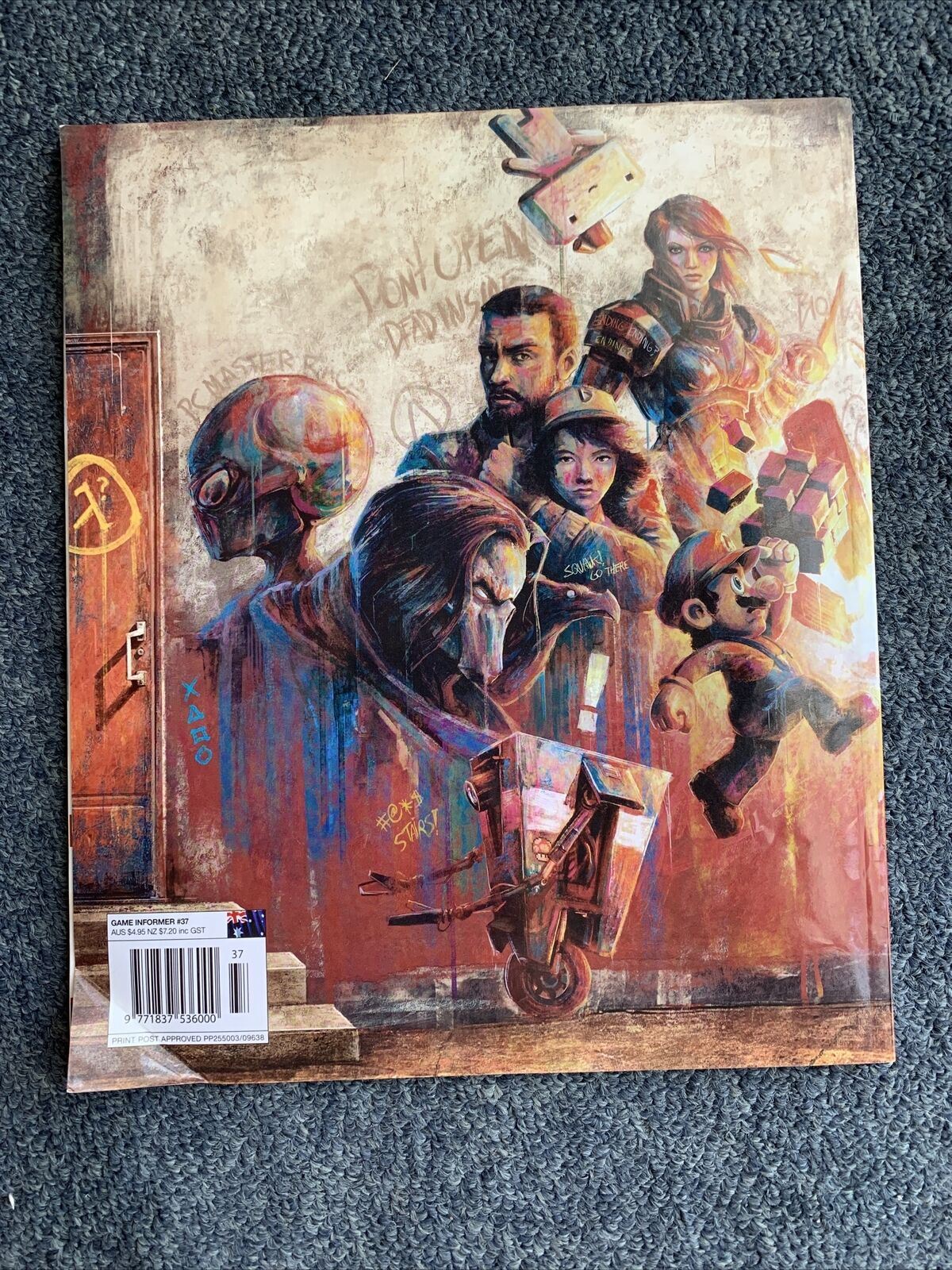 4x Game Informer Magazines Top 50 Games 2012, Witcher 3, Lego Marvel, COD