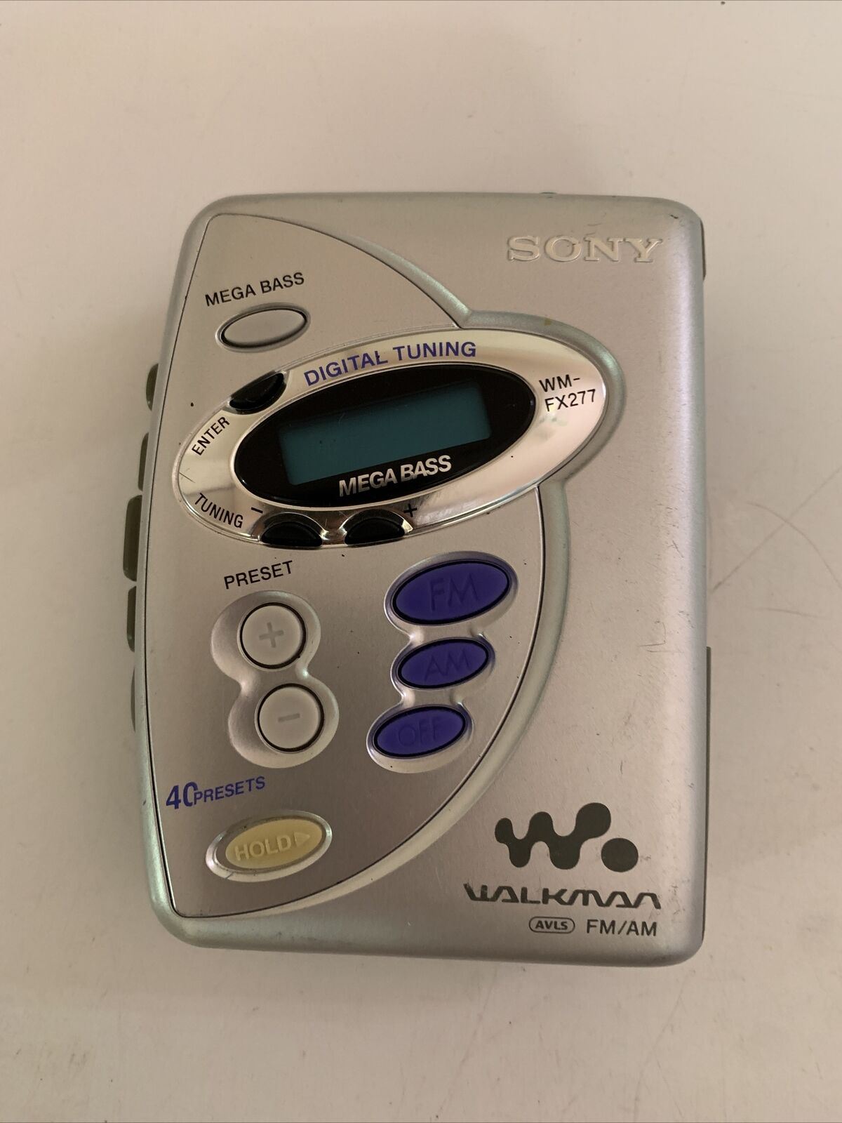 Sony Walkman Cassette Player Radio - WM-FX277