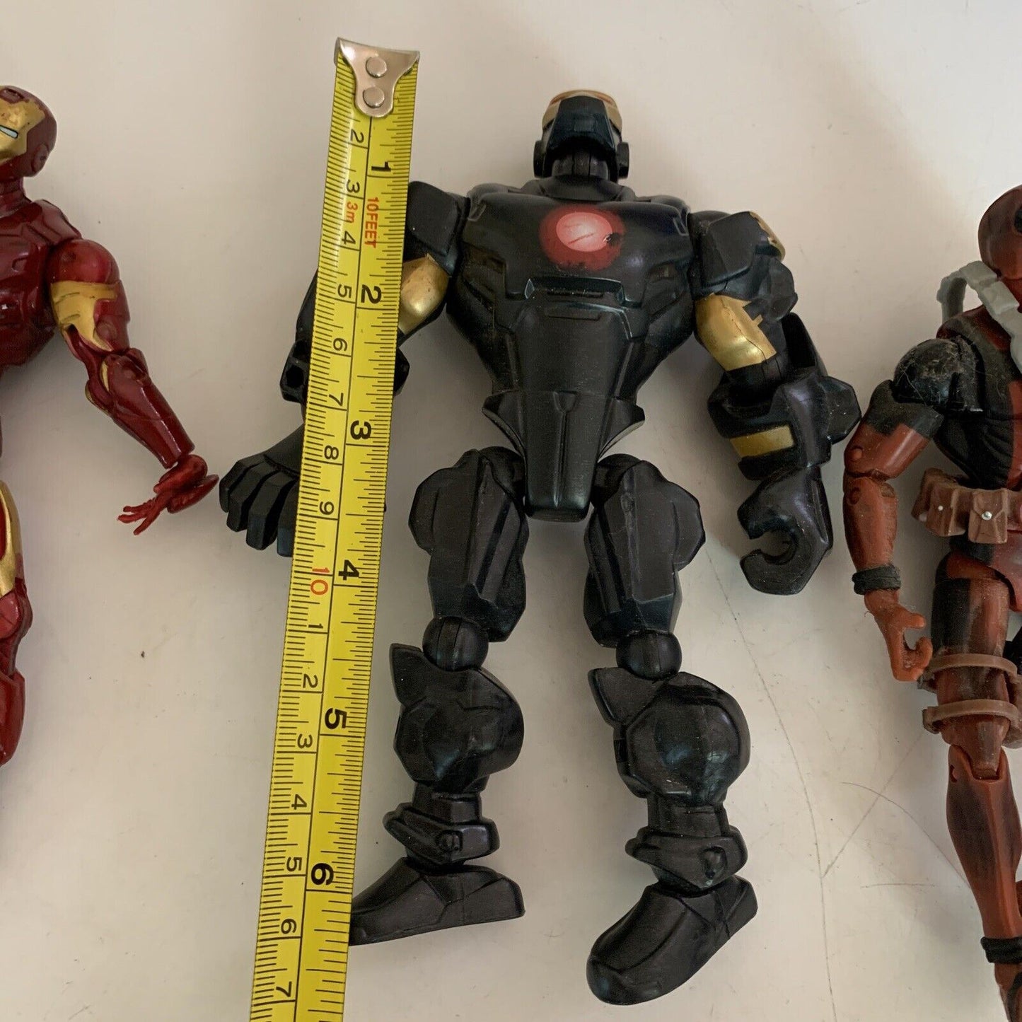 2x Iron Man + Deadpool Action Figure 6" 15cm