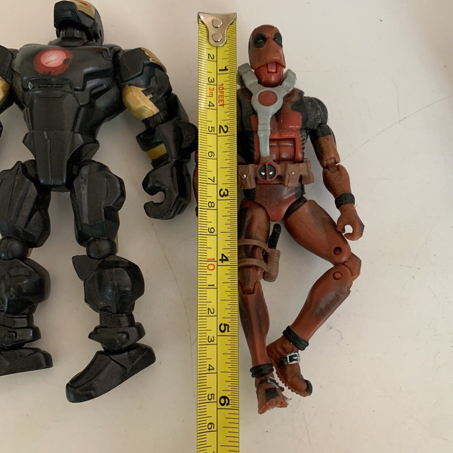 2x Iron Man + Deadpool Action Figure 6" 15cm