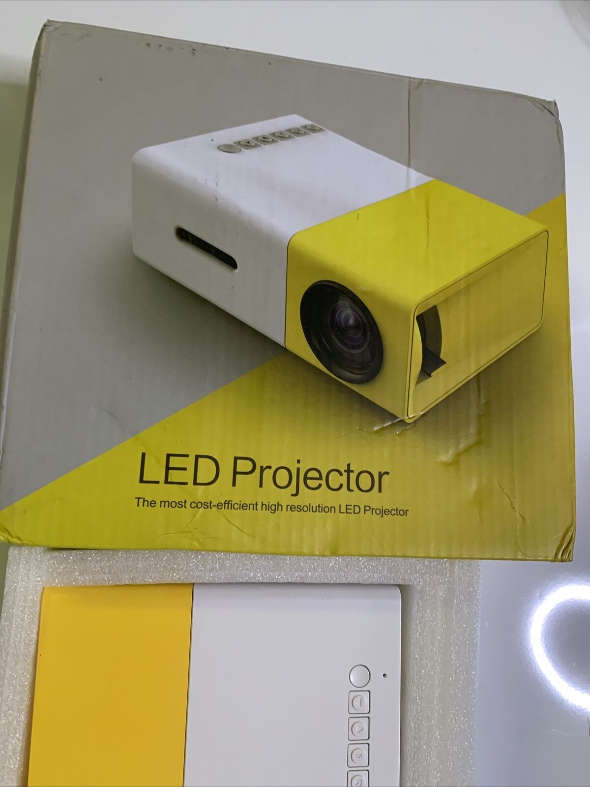 LED Projector Mini Portable USB LED 1080P Home Cinema