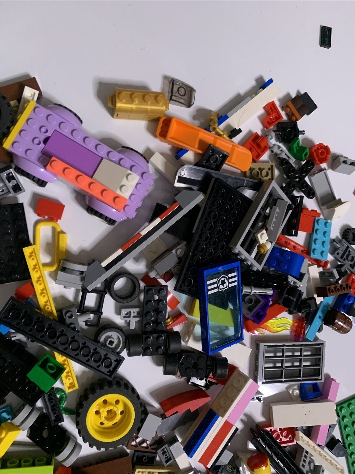 Genuine Bulk Lego Technic Wheels Propeller City Treads Mix 960g