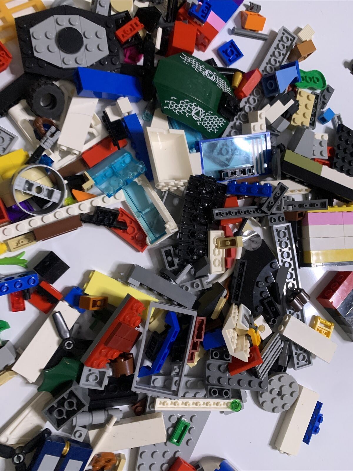 Genuine Bulk Lego Technic Wheels Propeller City Treads Mix 960g