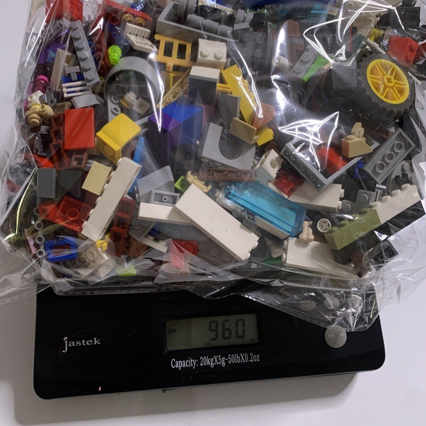 Genuine Bulk Lego Technic Wheels Propeller City Treads Mix 960g