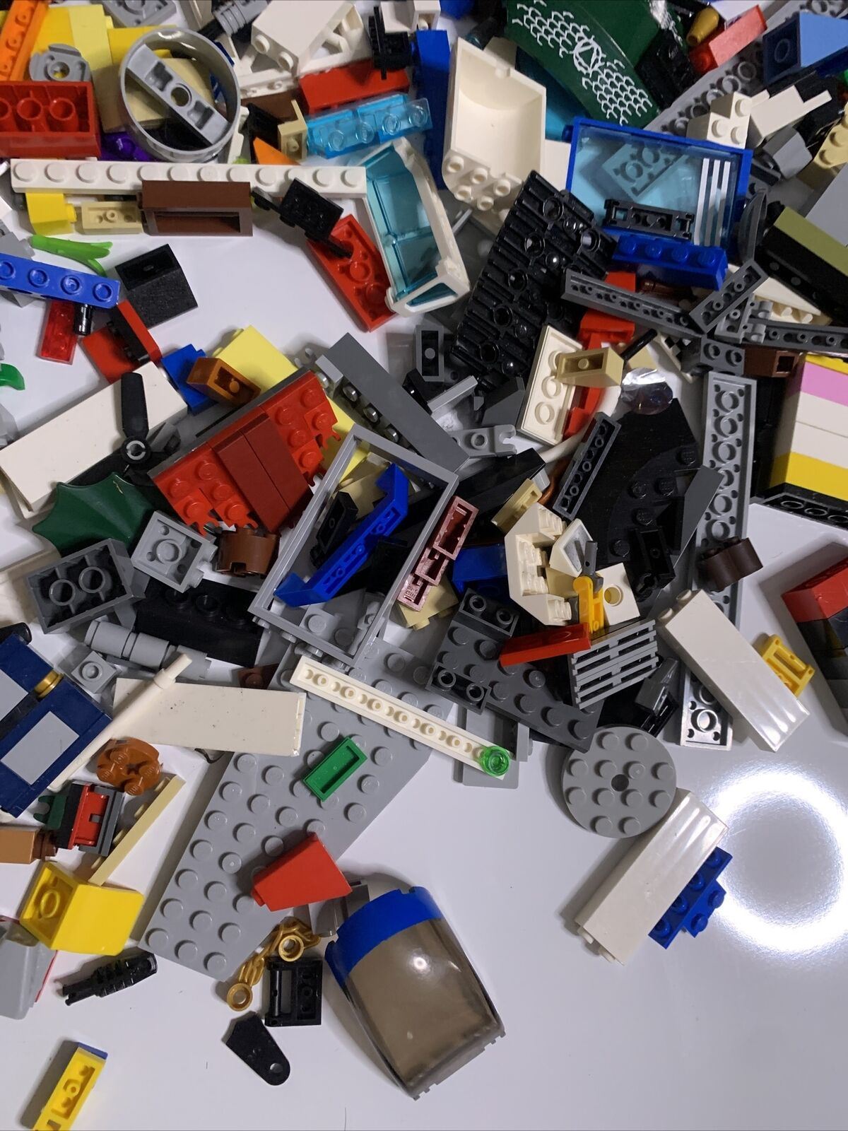 Genuine Bulk Lego Technic Wheels Propeller City Treads Mix 960g