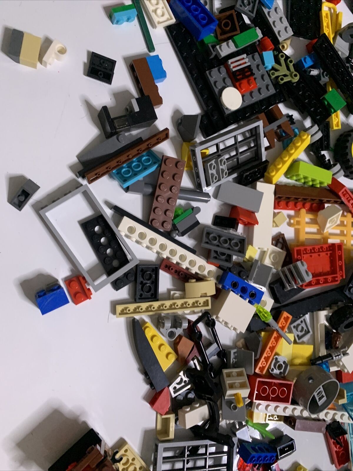 Genuine Bulk Lego Technic Wheels Propeller City Treads Mix 960g